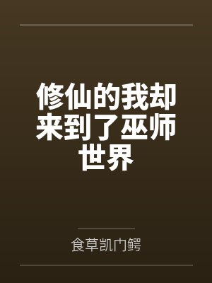 修仙的我却来到了巫师世界