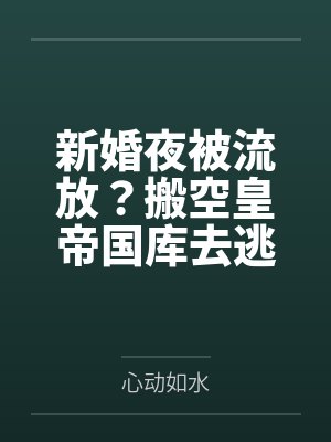 新婚夜被流放？搬空皇帝国库去逃荒（又名：流放前，她搬空京城权贵库房）